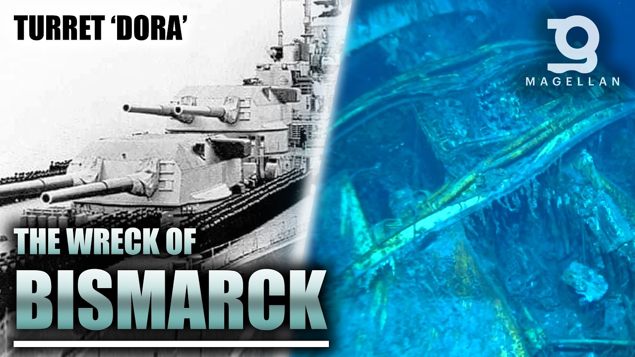 Bismarck Wreck: Turret 'Dora' (HD)