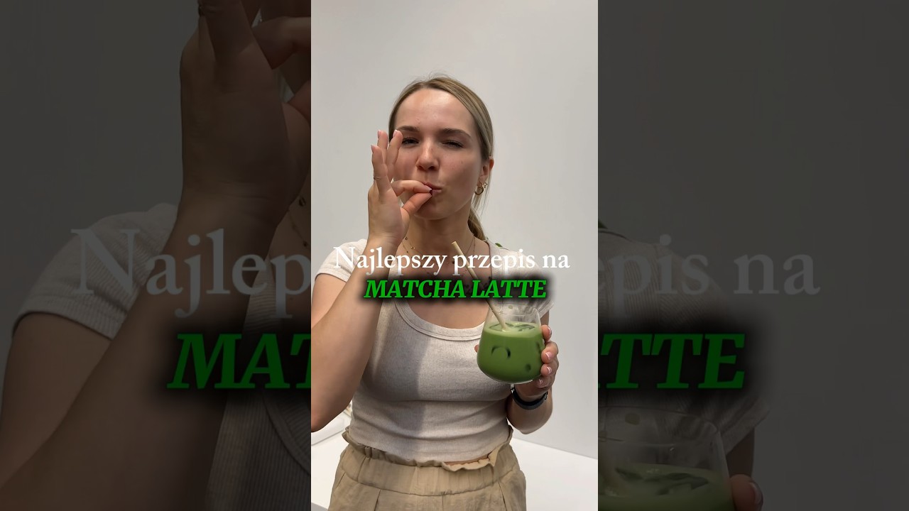 MATCHA LATTE - najlepszy przepis 🍵