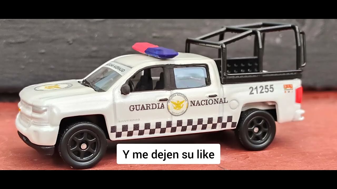 Vamos a hacer una patrulla de la Guardia Nacional y la vamos a regalar #hotwheelscustom