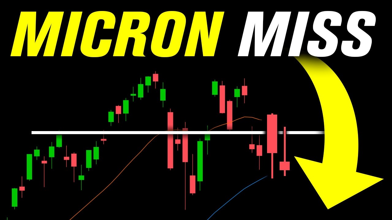 Micron не спасла рынок&hellip; она его обрушила