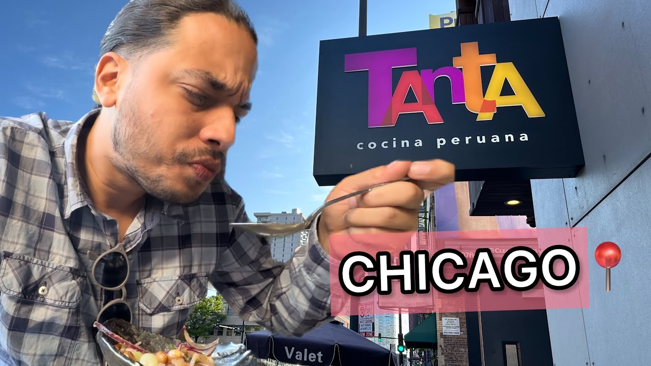 Probé comida PERUANA de LUJO en ESTADOS UNIDOS, ¿vale pena?Tanta Chicago