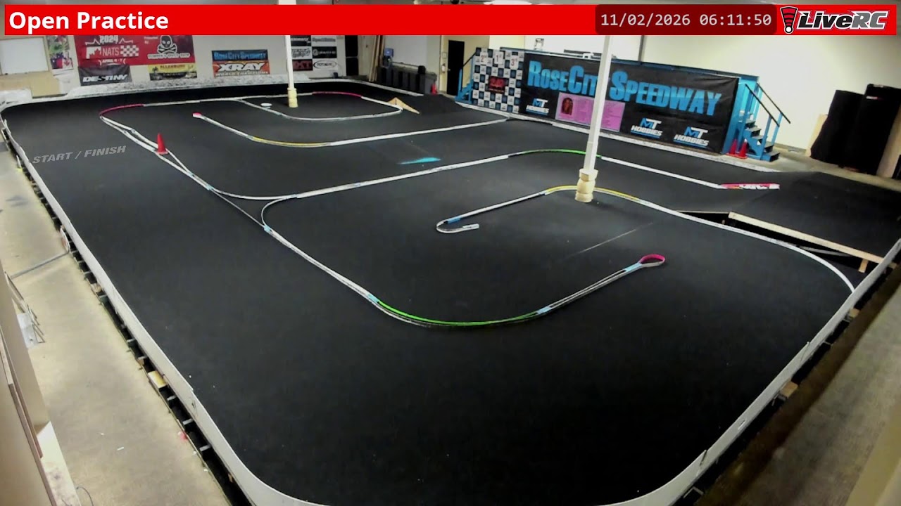 RCS Tuesday Indoor Off-Road Carpet Practice | Live Stream | Welland, ON, CA