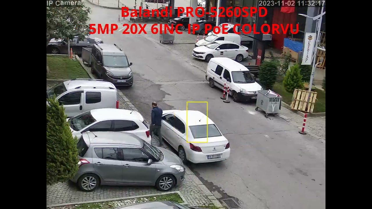 Balandi PRO-5260SPD 5MP 20X IP PoE Colorvu Speed Dome Kamera