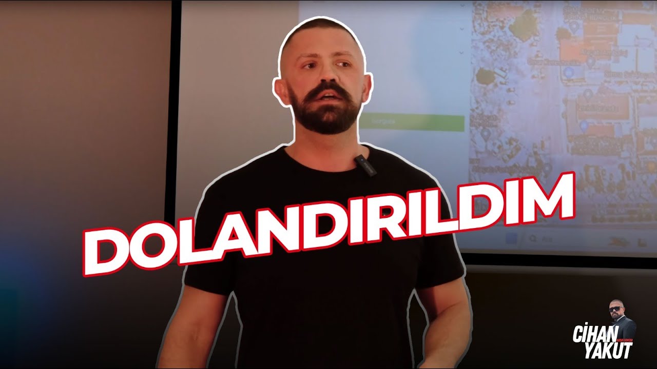 Dolandırıldım!