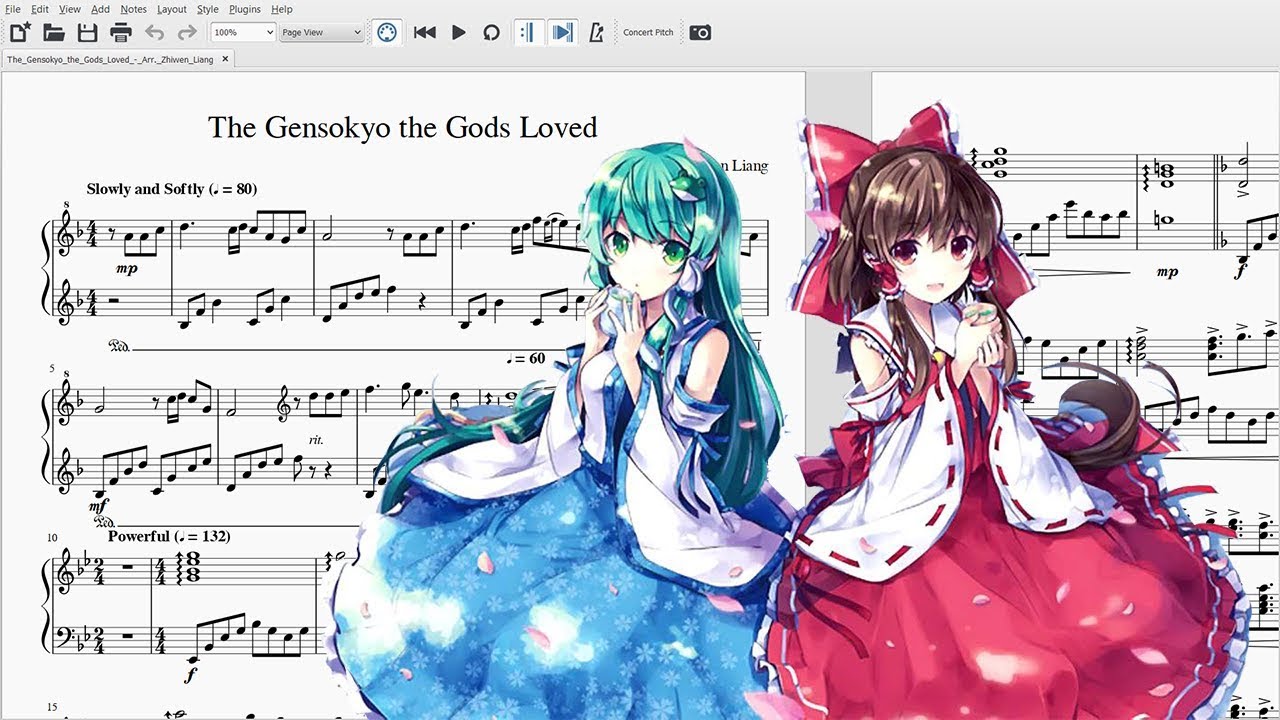 The Gensokyo the Gods Loved ~ Violin Cover