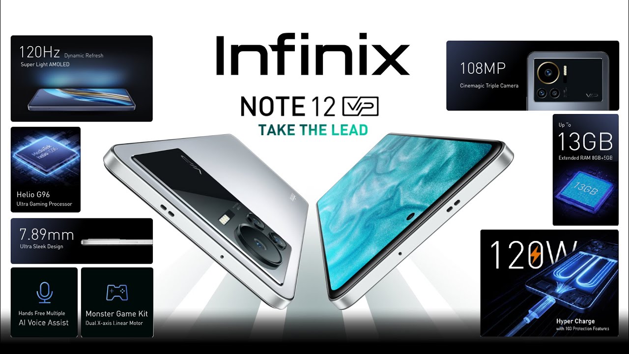 Infinix Note 12 Vip, TR de ilk.120 Watt Hyper Charge, Benchmark, Geekbench, Pcmark, Pubg Mobile Test
