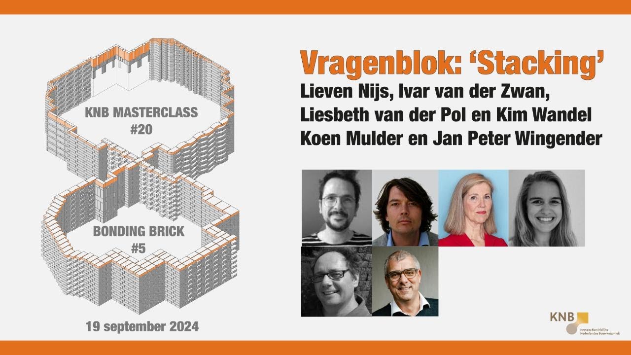 MasterClass Baksteen: vragenblok stacking