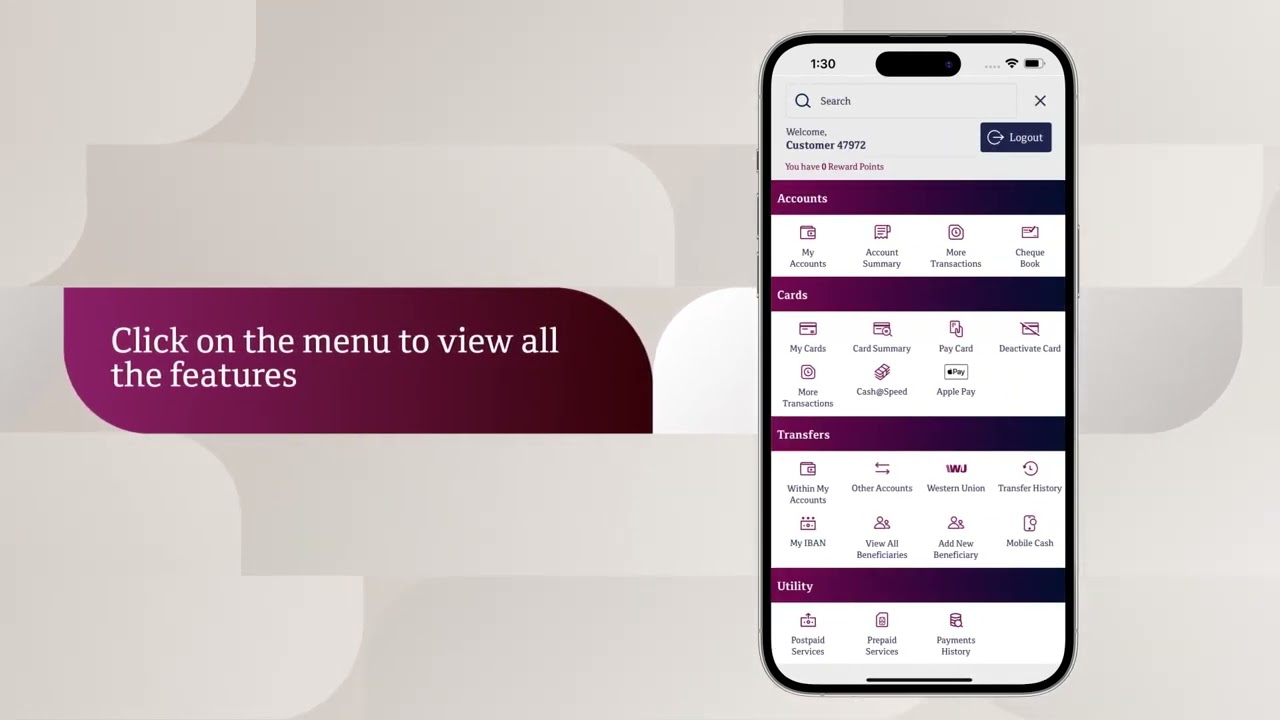 A new mobile banking experience