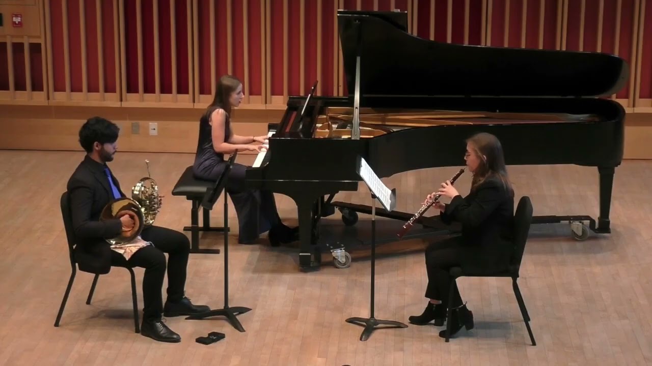 Trio for Piano, Oboe, and Horn, Op 188 by Carl Reinecke