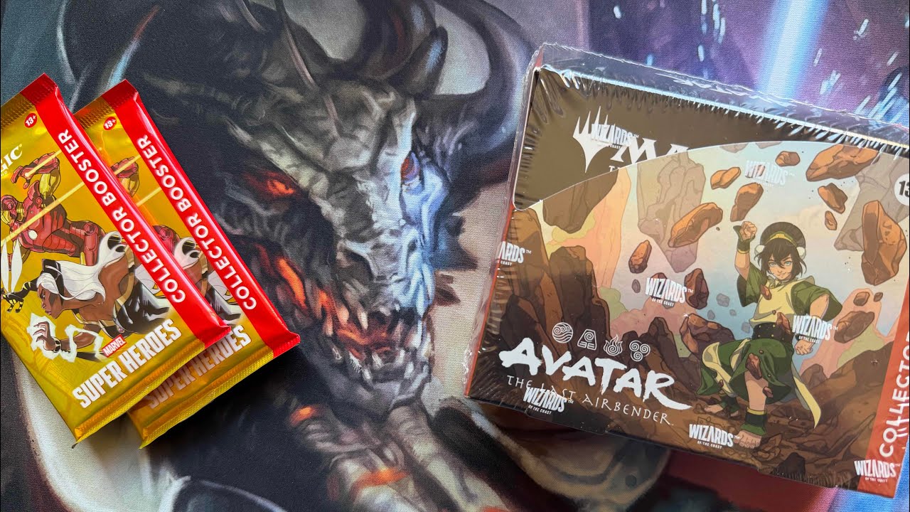 Битва при открытии коллекционного бокса Avatar: The Last Airbender &mdash; Бонусные карты получены!