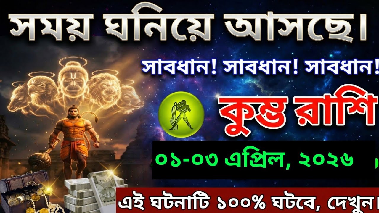কুম্ভ রাশি, ২৩ জানুয়ারী ২০২৬ সময় ঘনিয়ে আসছে এই ঘটনাটি শীঘ্রই ঘটবে ।