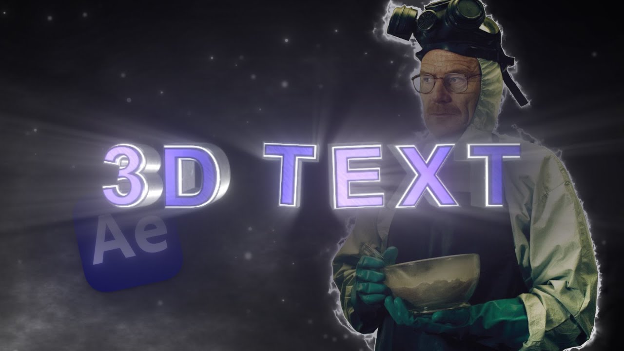 Учебник по созданию чистого 3D-текста | Руководство по After Effects