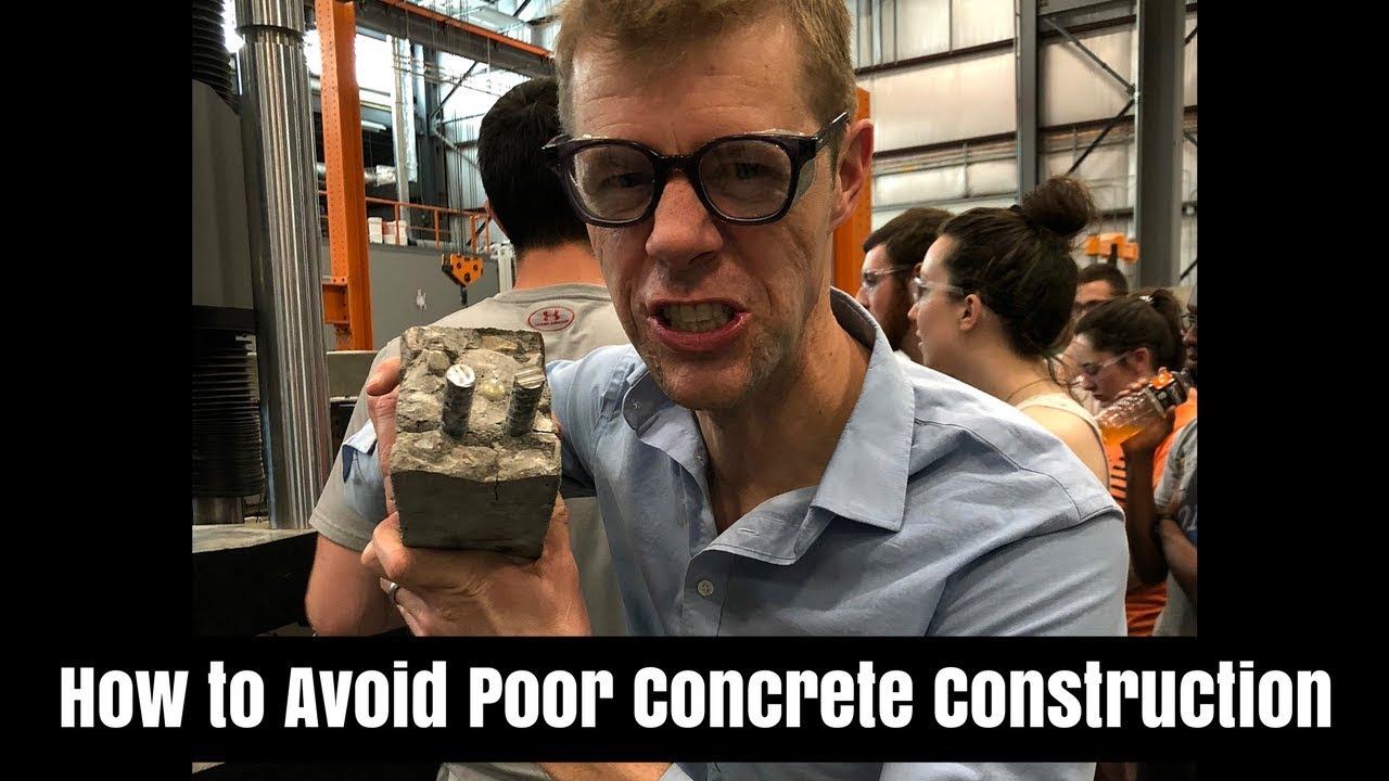 How to avoid poor concrete construction by checking reinforcing bar spacing