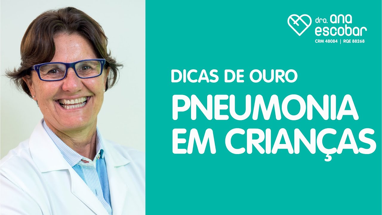 PNEUMONIA EM CRIAN&Ccedil;AS - DICAS DE OURO