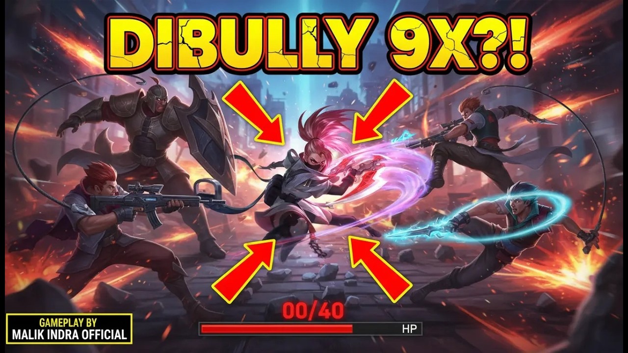 Hanabi Dibully Sampai Mati 9 Kali… Endingnya Bikin Musuh Menyesal!  MLBB