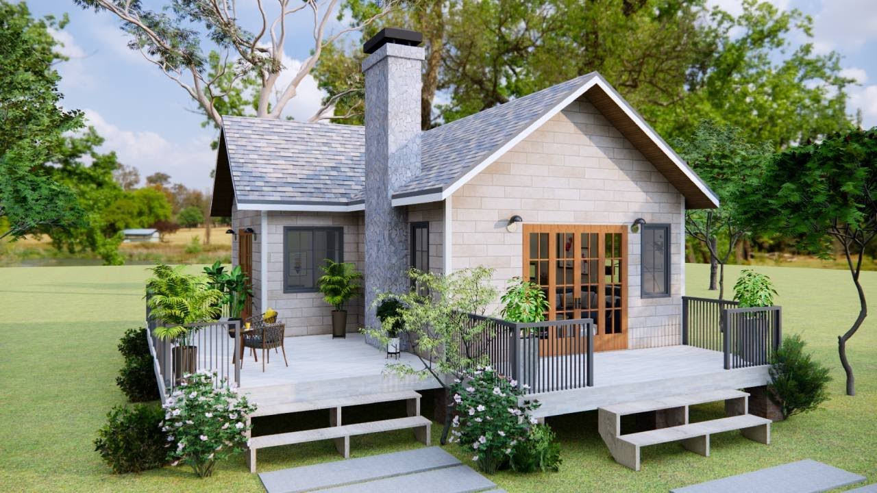 7x 8 Meters - Luxurious Beautiful Tiny Cottage House | Exploring Tiny House