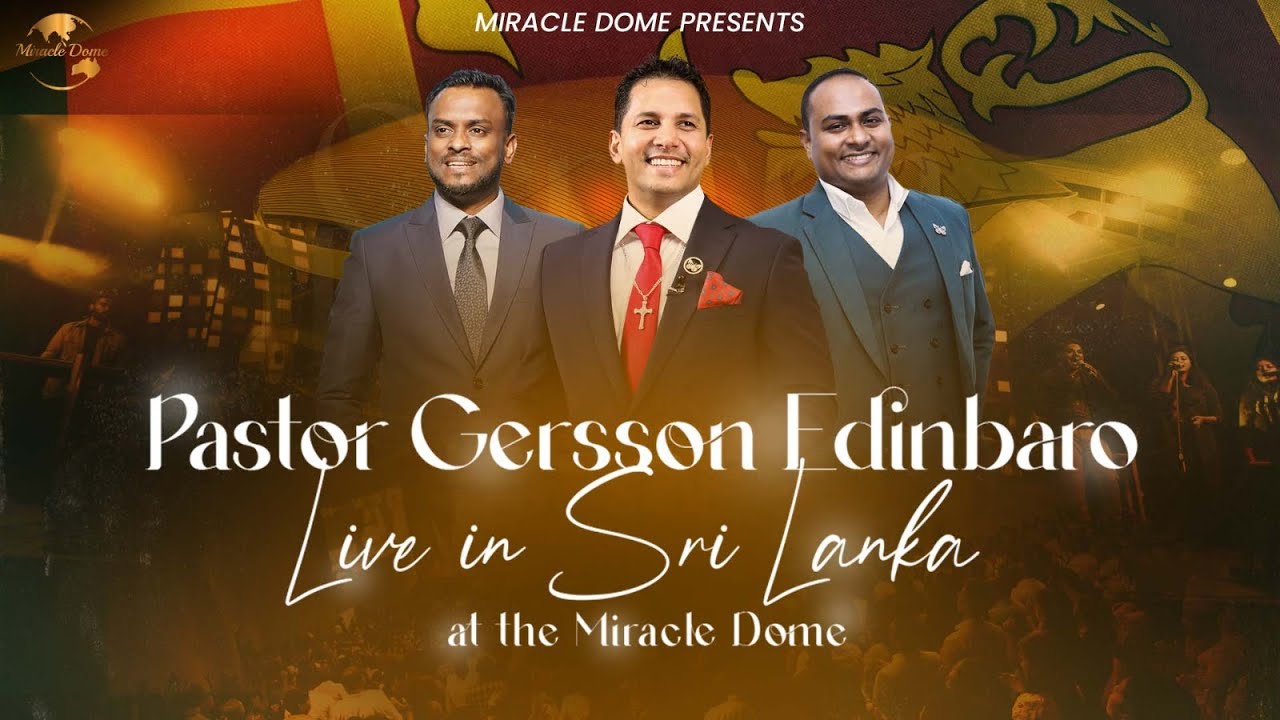 Pastor Gersson Edinbaro live from The Miracle Dome