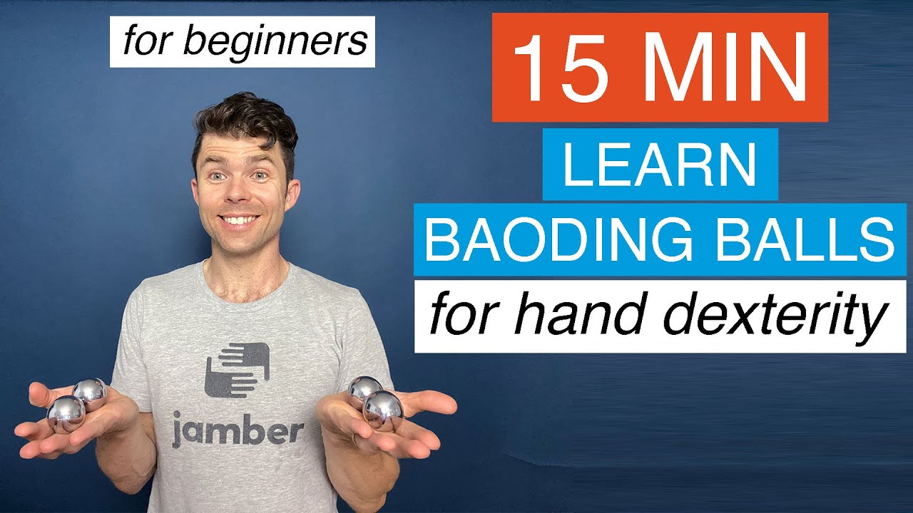 HAND DEXTERITY - BAODING BALLS | Beginner's | Drastically Improve Hand Dexterity