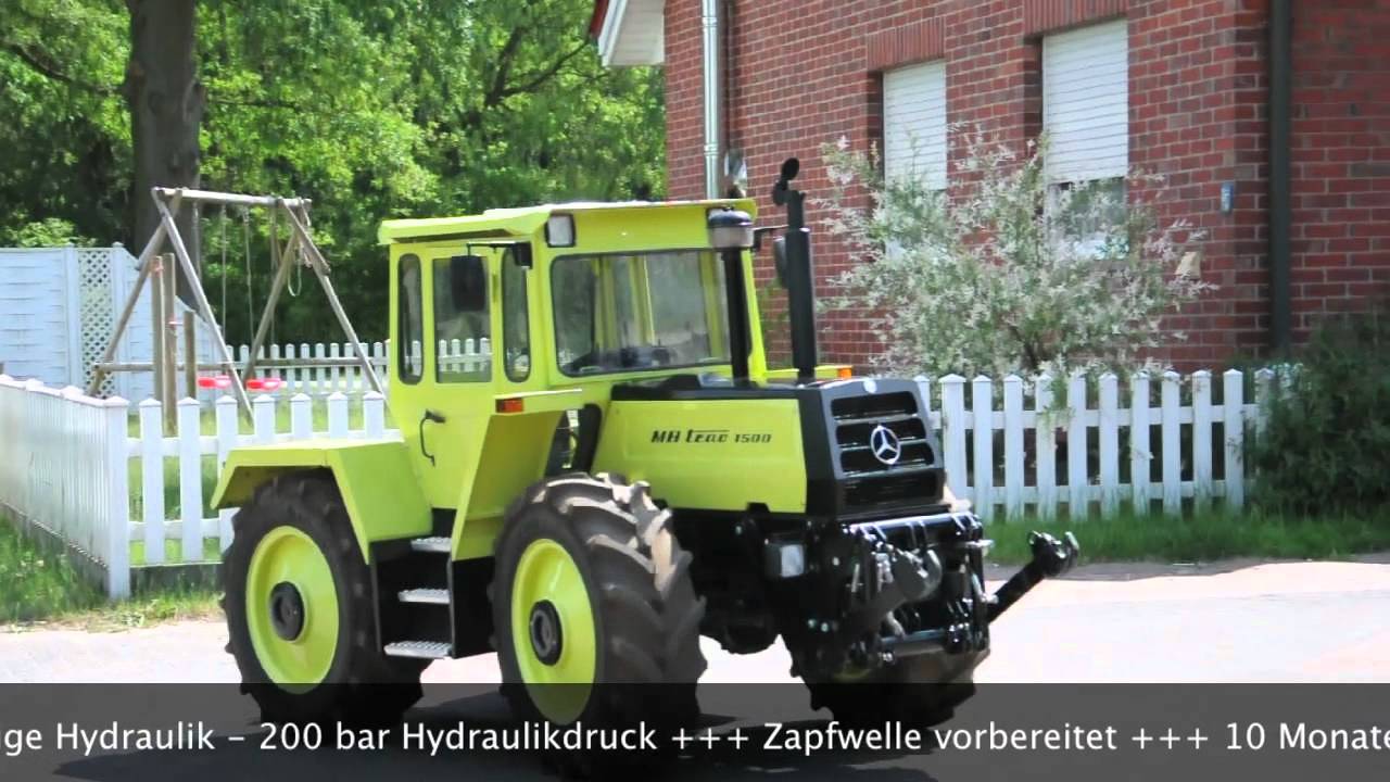MB-Trac 1500 1:2- Modell  von Hans-Juergen Wessels