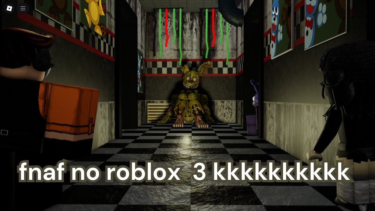 Five Nights at Freddy's no roblox... | Parte 3 | ft. @Baconzito_Derpmask