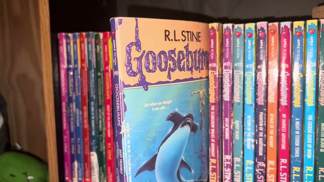 My goosebumps book collection