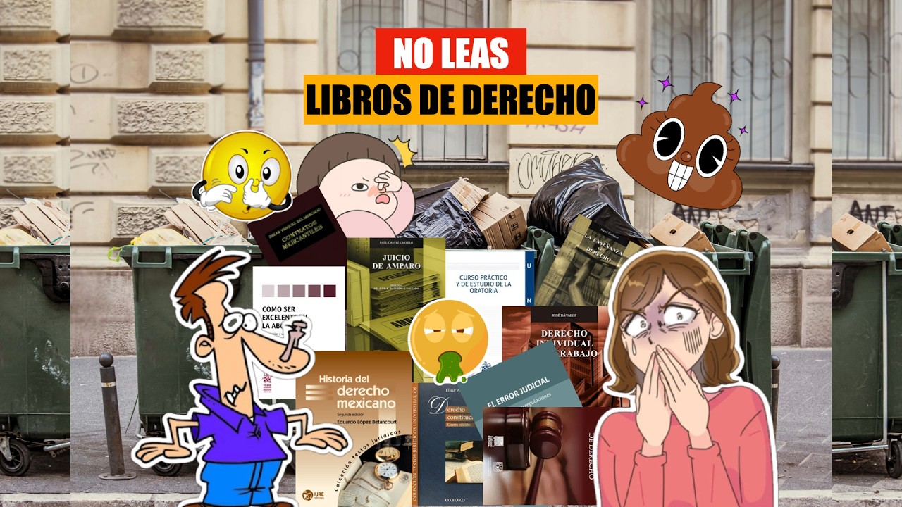 ¡No leas libros de Derecho!