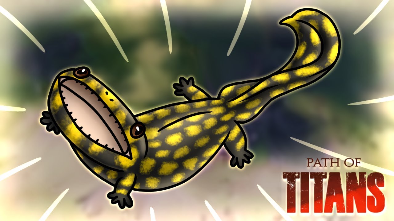 It's Koolasuchus!!! - Giant Salamander Mod Gameplay | Path Of Titans