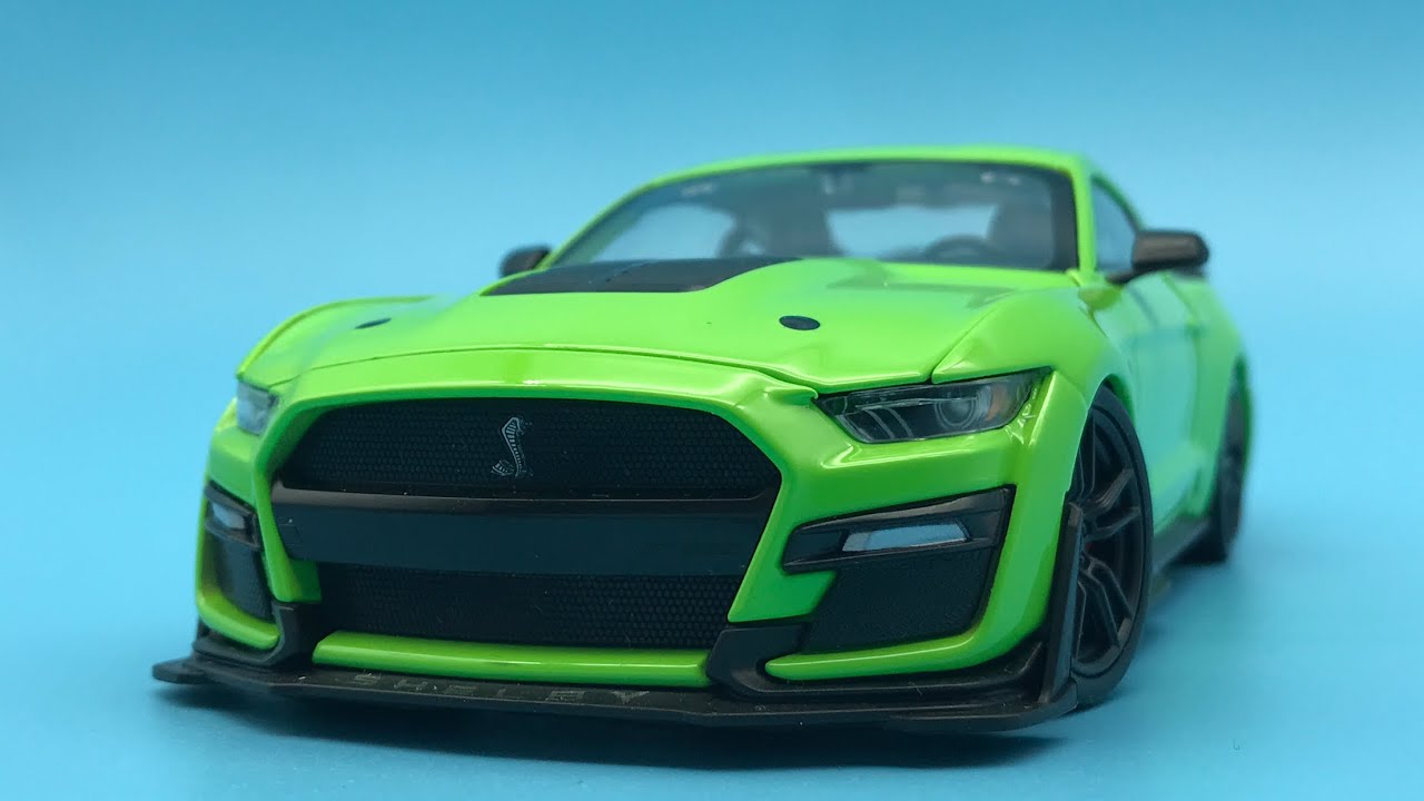 풀오픈! 포드 머스탱 쉘비 GT500(2020) 마이스토 1:24 다이캐스트 자동차 모형