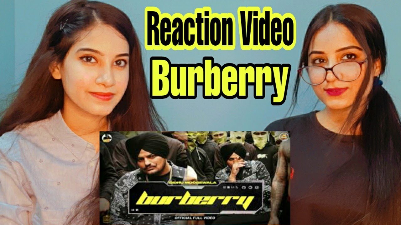 Burberry (Official Video) Sidhu Moose Wala | Moosetape | The Kidd | Teji Sandhu (Reaction  Video)
