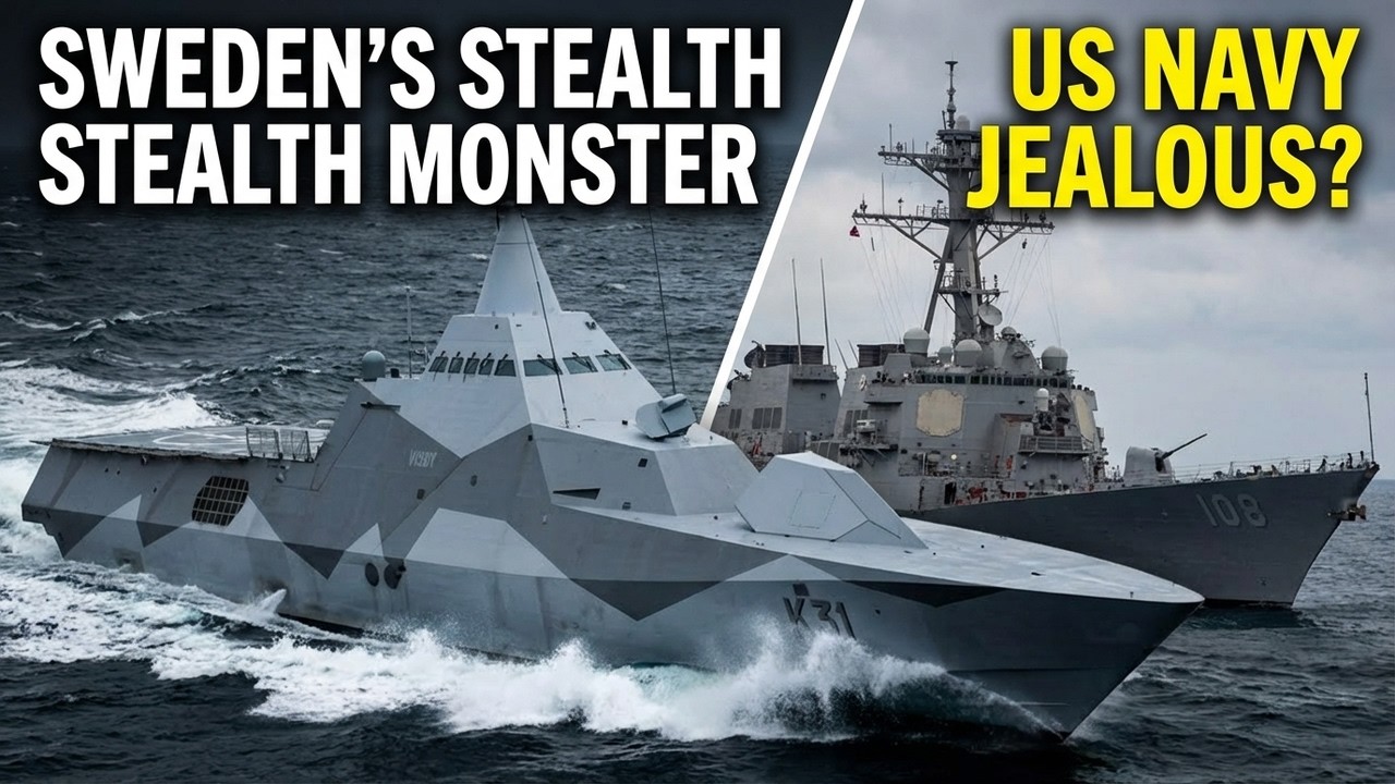 This Swedish Corvette is Redefining Modern Naval Combat