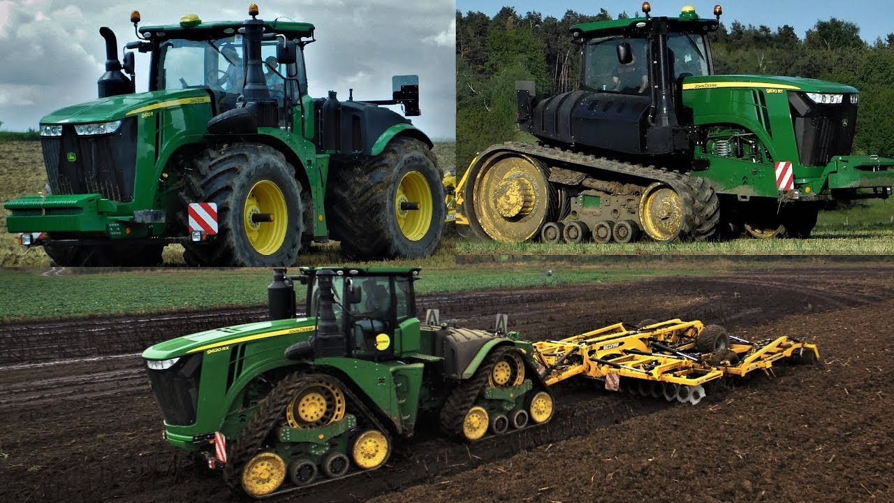 🚜 John Deere 9470R vs. 9570RT vs. 9620RX + Bednar Terraland TO5000HM, DO6500 🌍