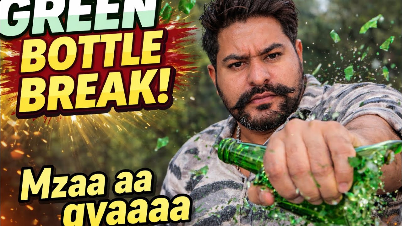 Glass Bottle Todne Ka Mazaa 😍.   #goa #breakingnews 