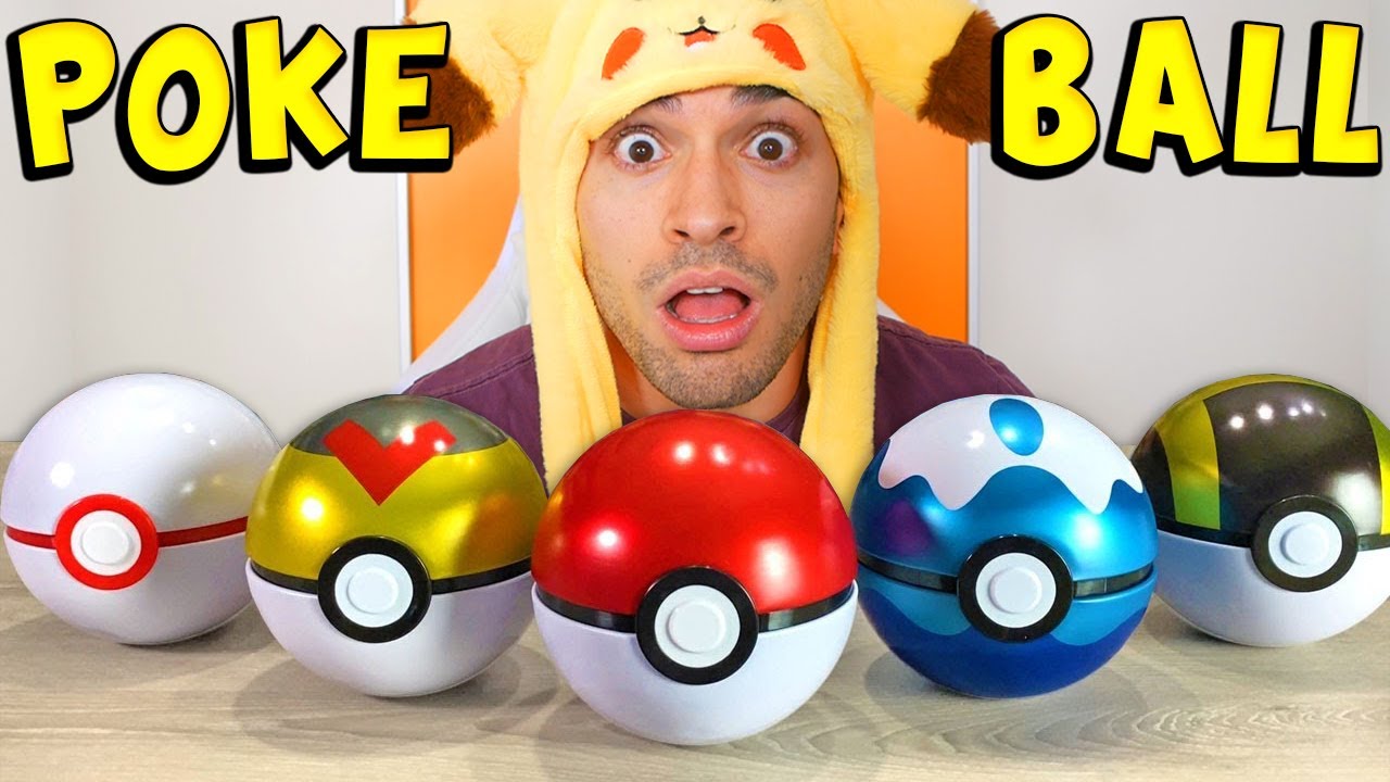 APRO LE POKEBALL DEI POKEMON