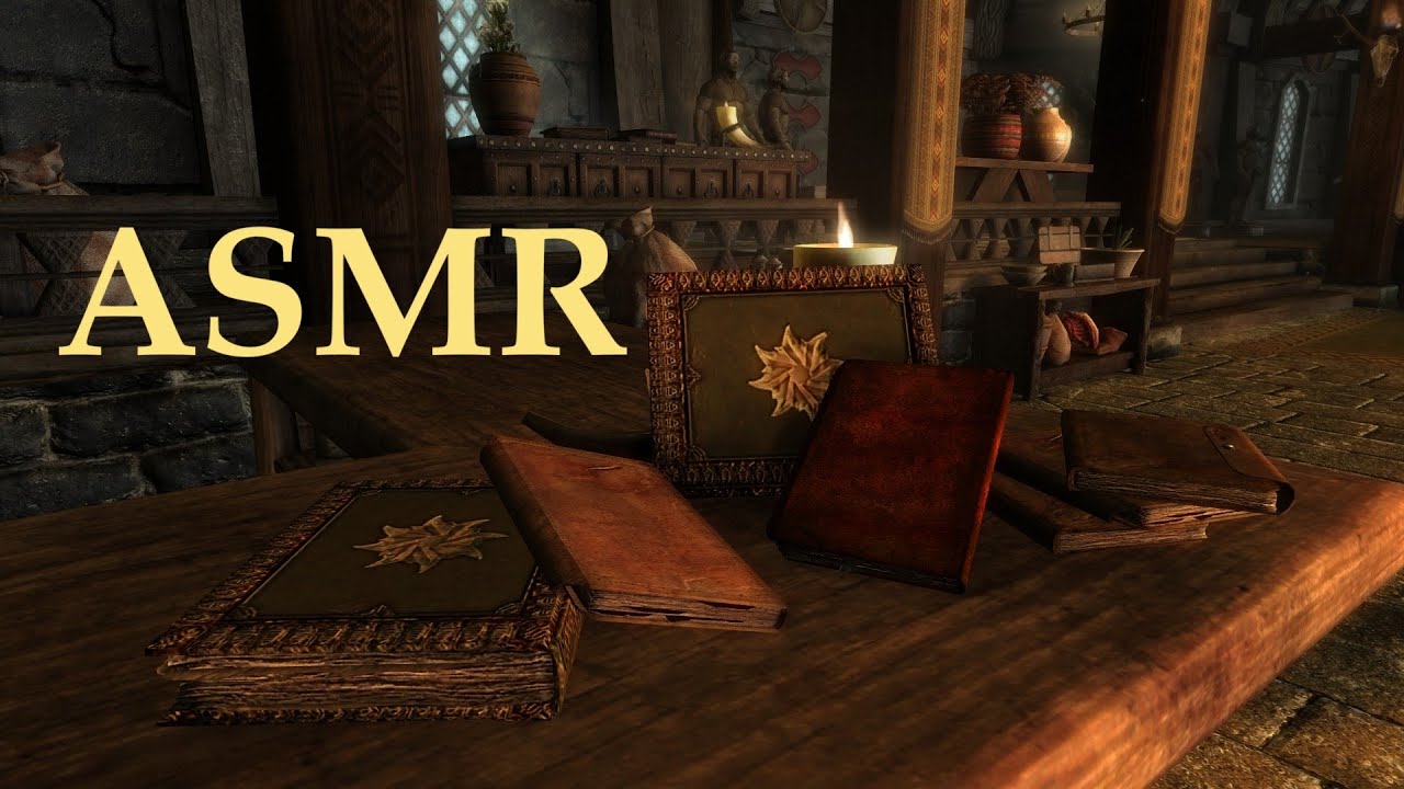 [ASMR] Чтение различных журналов из The Elder Scrolls V: Skyrim|(шепотом)