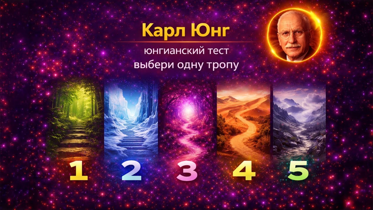 Тест Карла Юнга выбери одну тропу и узнай какой урок ты повторяешь снова