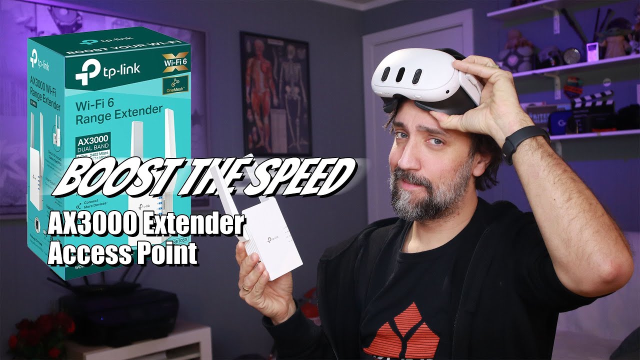 Make the TP-Link AX3000 Extender Run Full-Speed: 5GHz AP Mode for Quest 3