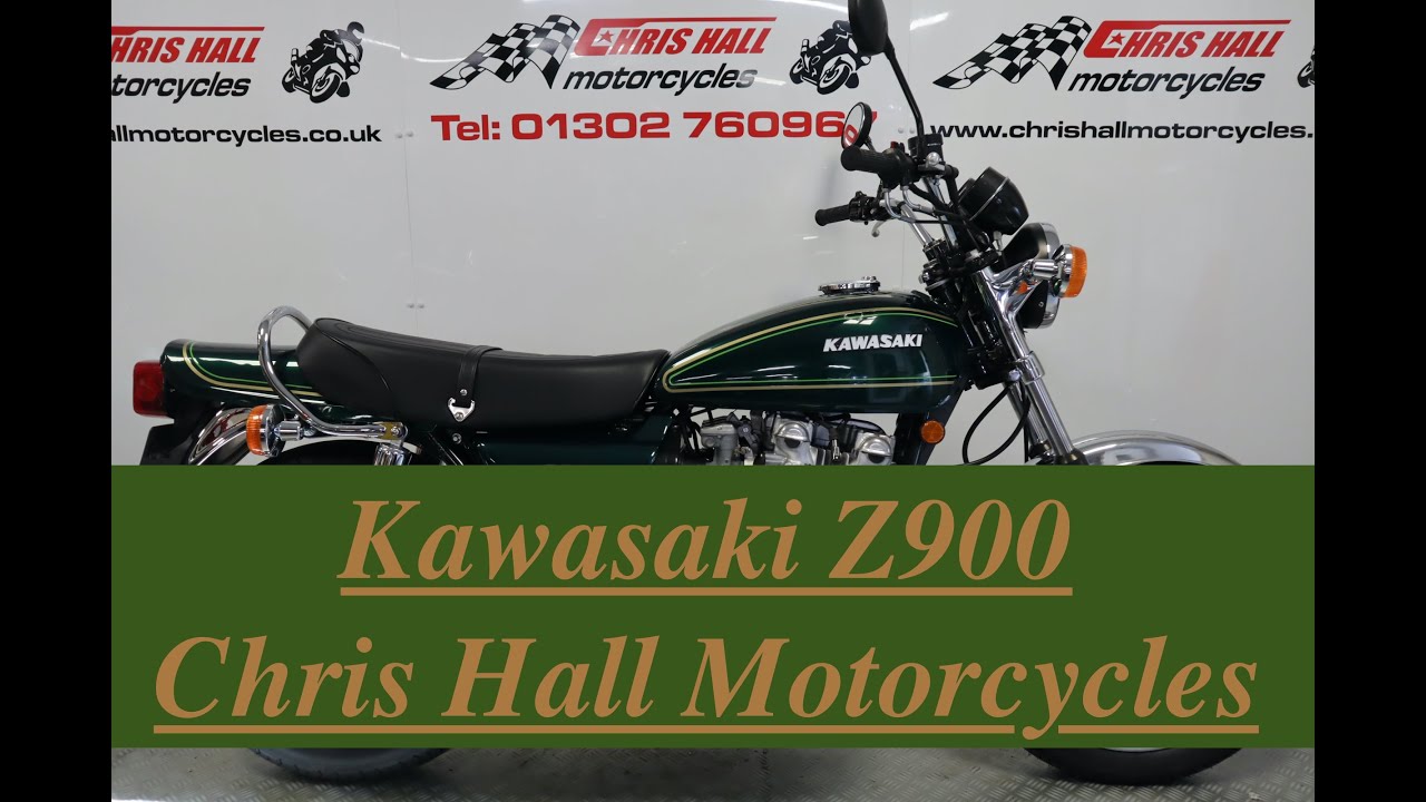 Kawasaki Z900 1977 года, @chrishallmotorcycles #kawasaki #мотоциклы #классическиебайки