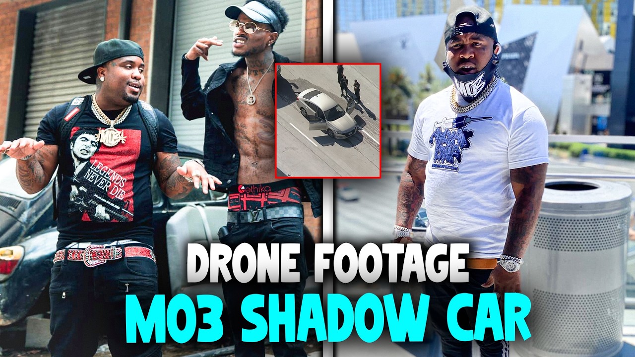 Hidden Drone Footage Surfaces—Shows Shadow Car Boxing MO3 In Minutes Before Hit