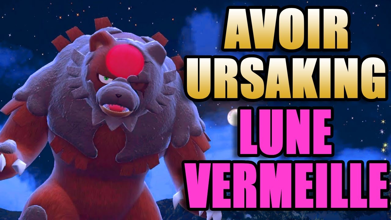 Comment Avoir URSAKING LUNE VERMEILLE sur le DLC MASQUE TURQUOISE Pok&eacute;mon &Eacute;carlate et Violet