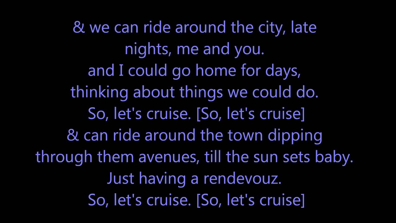Let's Cruise - Mr. Criminal [Lyrics On Screen]