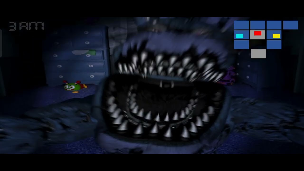 FNAF4 full game walkthrough (night 7 - night 6