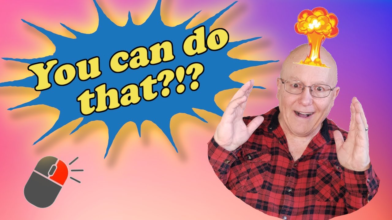 monday Quick Tip - The Power-Packed Right-Click