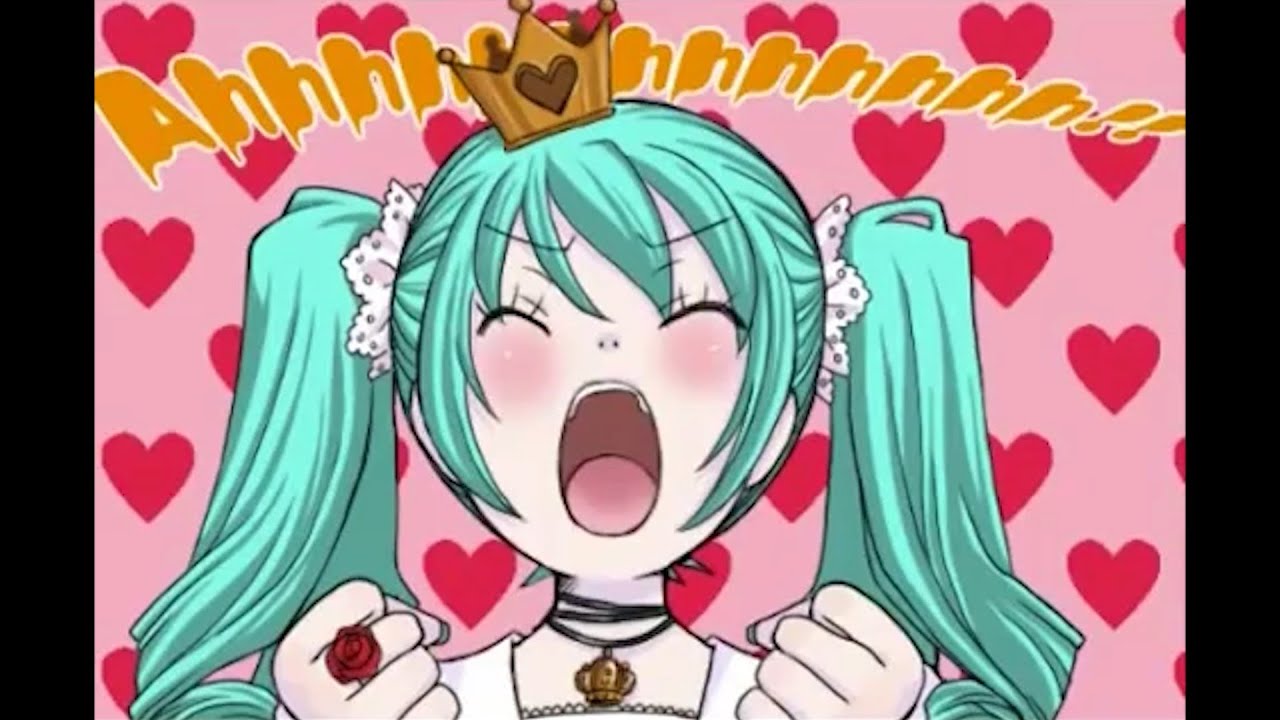 world is mine but miku can't stop screaming