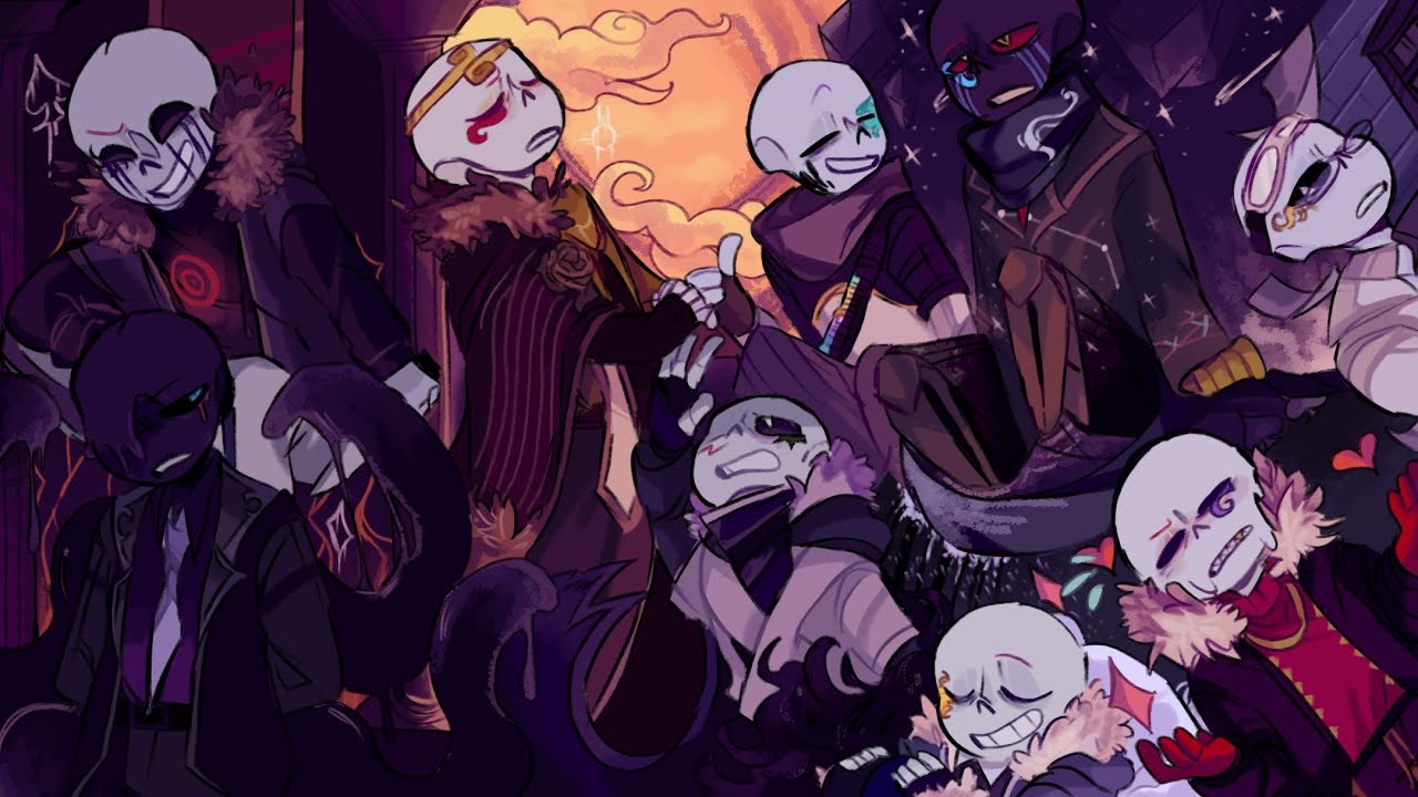 Sanses meet their Popular Ship Children [PART 1] | [My AU]