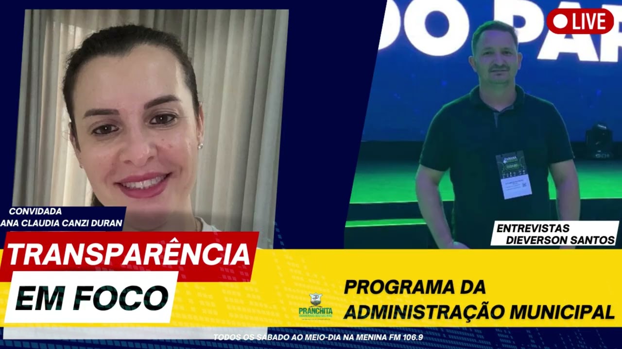 Confira o programa “Transparência em Foco”