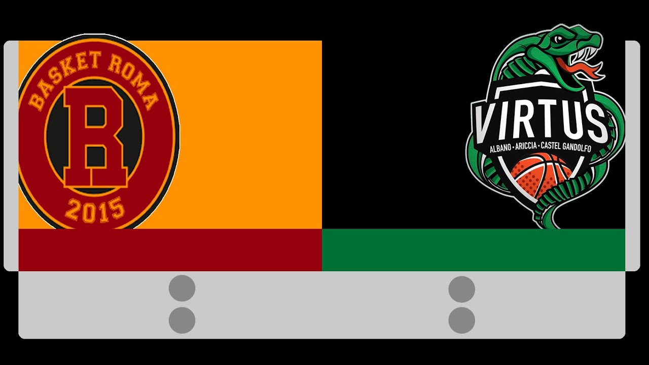 Basket Roma - Virtus (1° Partita torneo San Raffaele Serie B Femminile)