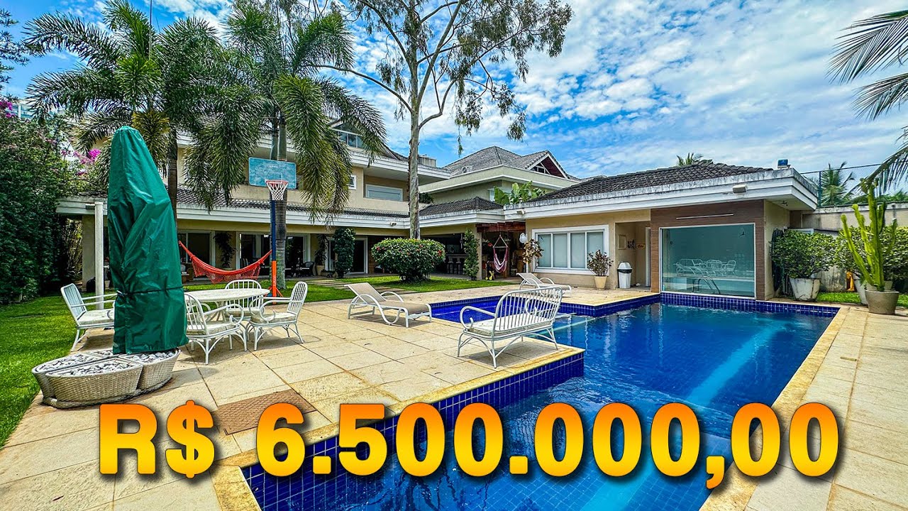 CASA TOTALMENTE AUTOMATIZADA E LINDAMENTE DECORADA À VENDA NA BARRA DA TIJUCA!! | MULLER IMOVEIS RJ