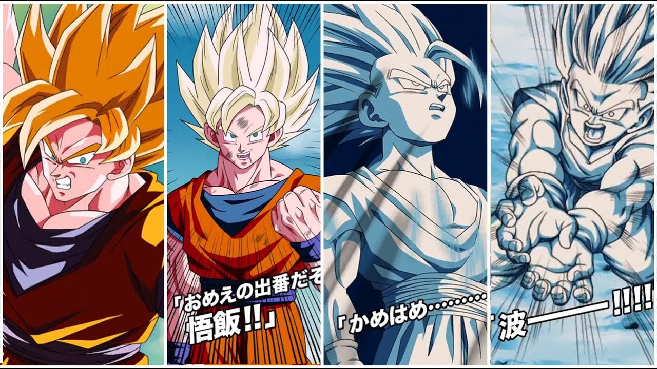 NEW EXCHANGE SSJ GOKU & GOHAN ACTIVE SKILL, SUPER ATTACKS, COUNTER + OST! DBZ Dokkan Battle