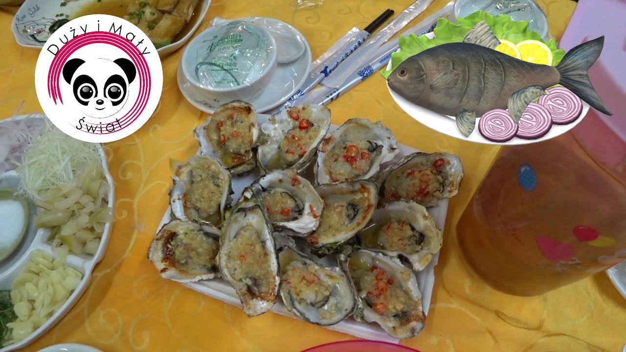 Ostrygi i surowa ryba? - Mniam!!! CHINY 2019