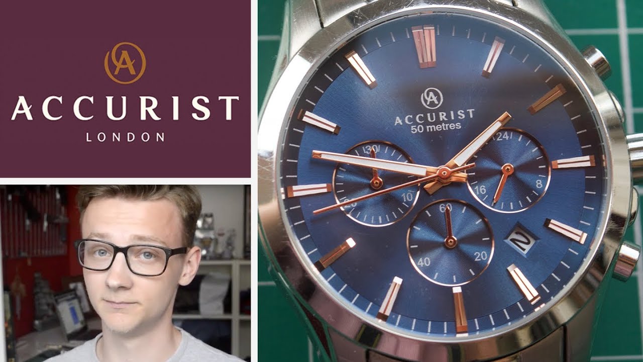Accurist Mens Chronograph Watch Review (ft. John Cleese)